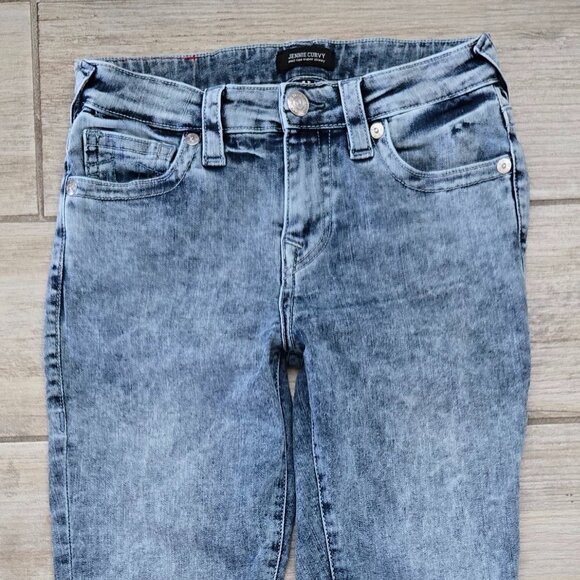 True Religion Jennie Curvy Skinny Jeans Women's Acid Wash Stretchy Shaping 27 - Picture 2 of 9